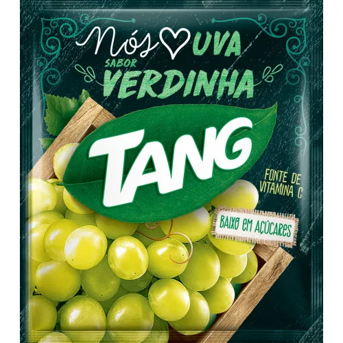 Refresco Em Pó Uva Verdinha Tang Nós Amamos Uva Pacote 25g - TANG - Bebidas