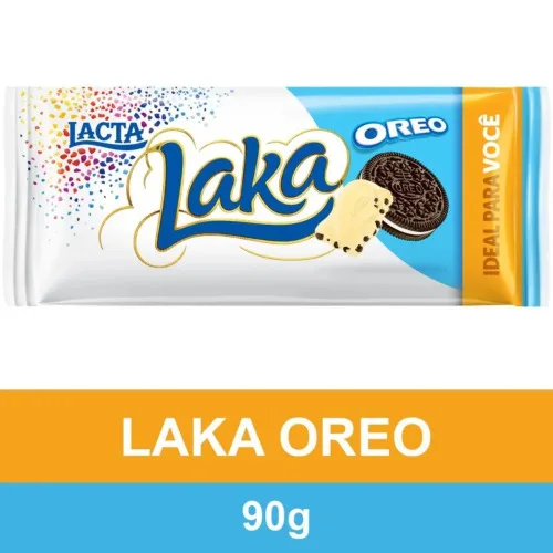Chocolate Lacta 90g Laka/oreo - LACTA - Mercearia