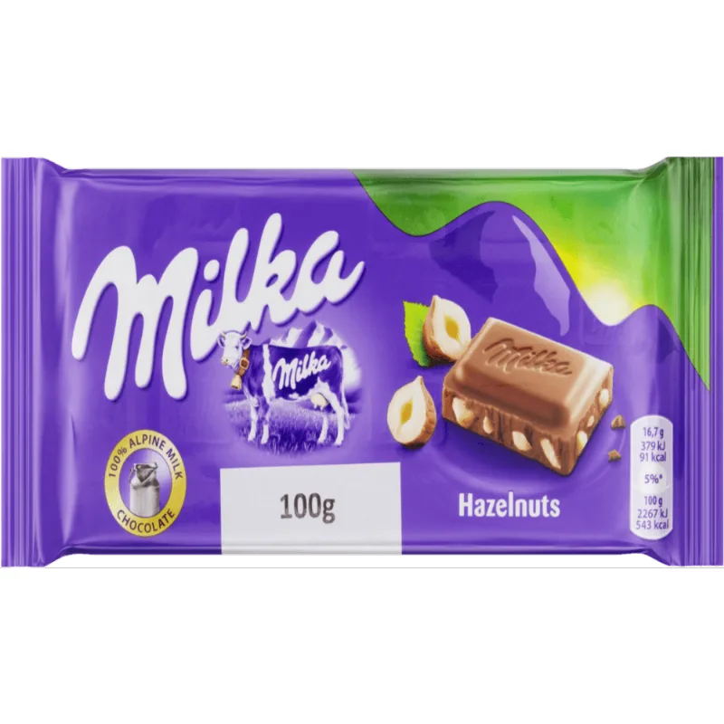 Chocolate Hazelnut Milka 100g