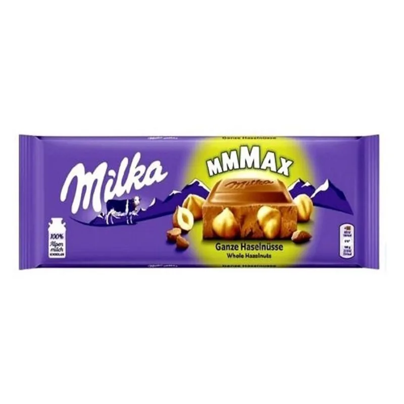 Chocolate Whole Nuts milka 270g