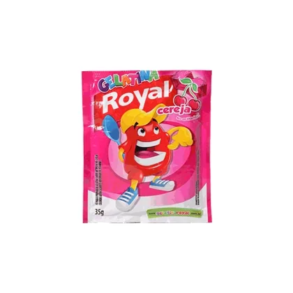 Gelatina Royal Cereja - ROYAL - Mercearia