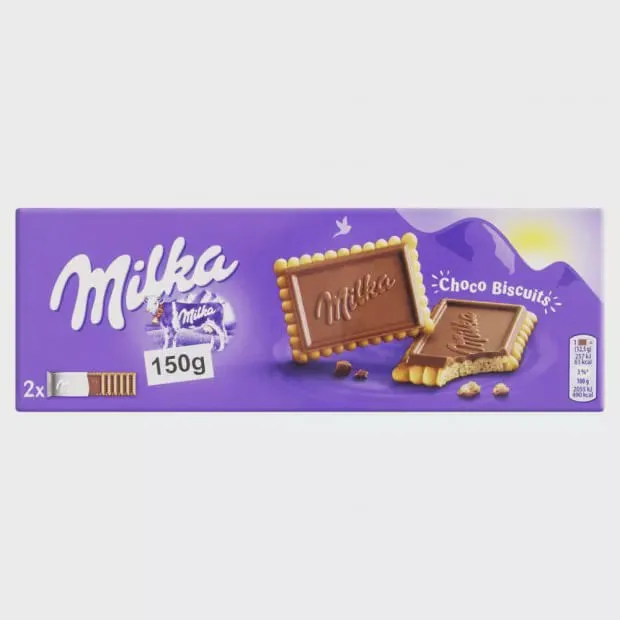 Chocolate.biscuit Milka 150gr - MILKA