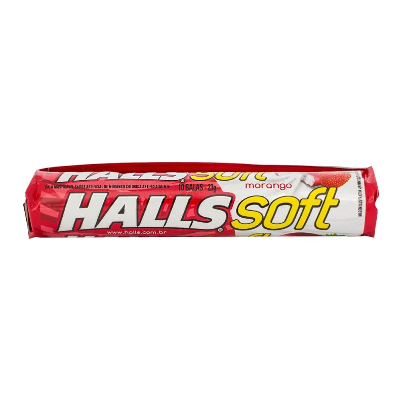 Drops Halls Soft Morango - HALLS - Mercearia