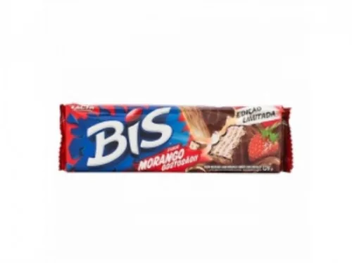 Chocolate Bis Lacta Morango - BIS - Mercearia
