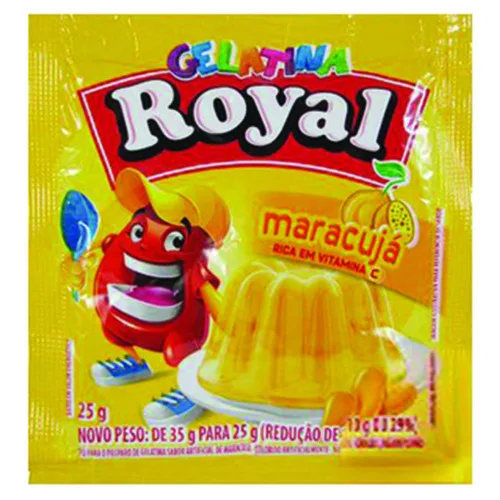 Gelat Zero Royal Env Maracuja - ROYAL - Mercearia
