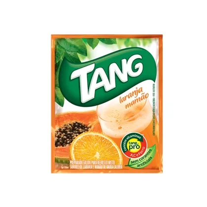 Refresco Em Pó Laranja E Mamão Tang Pacote 25g - TANG - Bebidas