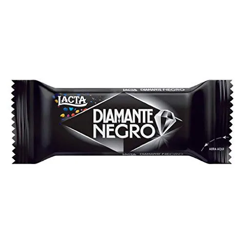 Chocolate Diamante Negro 20g Lacta - LACTA - Mercearia