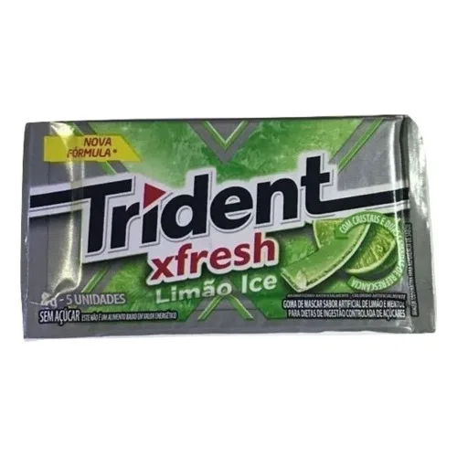 Trident 8g Limao Unid - TRIDENT - Mercearia