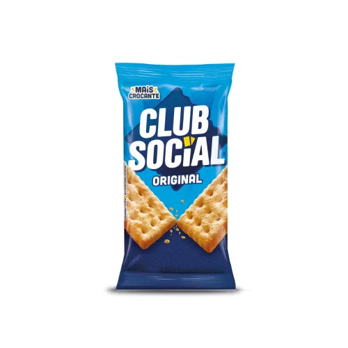 Pack Biscoito Original Club Social Pacote 144g 6 Unidades - CLUB SOCIAL