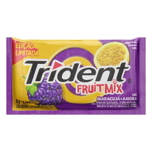 Chiclete Trident Maracuja E Amora 8g - TRIDENT