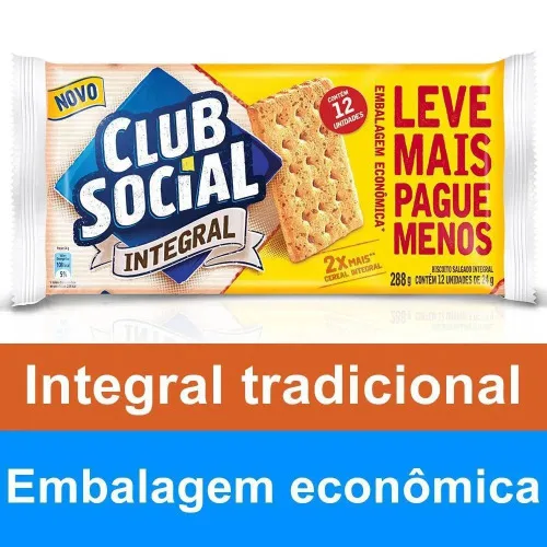 Bisc.club Social 288g Integral - INTEGRAL
