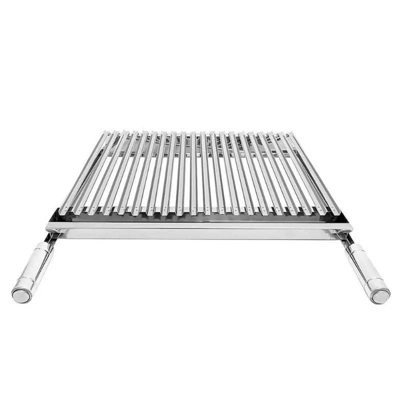 Grelha Argentina Parrila Inox 430 30x60 Prata 30x60