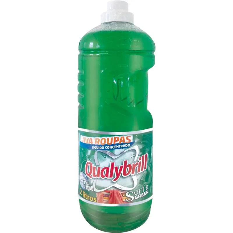 Lava Roupas Líquido Qualybrill Green 2L