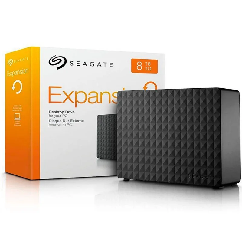 HD Externo Seagate Expansion USB 3.0 8TB Preto STEB8000100 (MP)