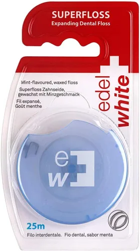Fio Dt Edel White Expanding Superfloss - EDEL WHITE
