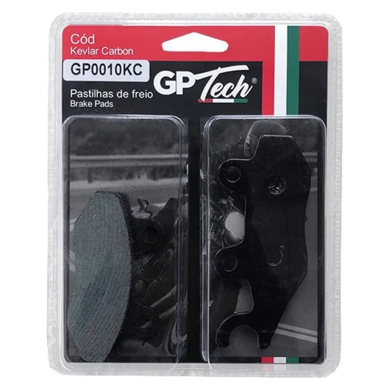 Pastilha Freio GP Tech 0010KC Twister 250 / Fazer 250 / CB 300R Dianteira (MP)