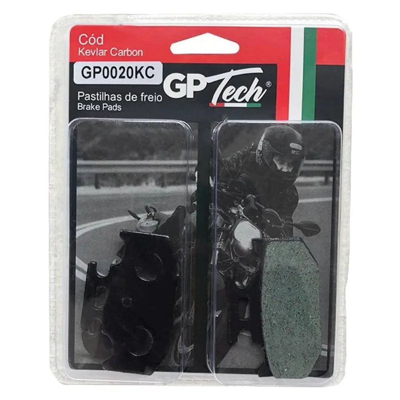 Pastilha Freio GP Tech 0020KC Lander 250 / Fazer 250 / Tenere 250 Traseira (MP)