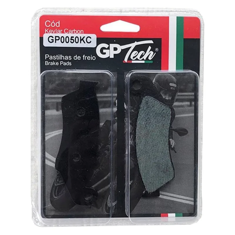 Pastilha Freio GP Tech 0050KC Falcon / Xre 300 / Bros / Biz 125 ED Dianteira (MP)
