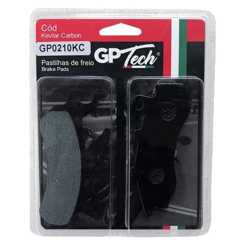 Pastilha Freio GP Tech 0210KC Bros 160 Esdd 2018 / Biz 125 2018 Dianteira (MP)
