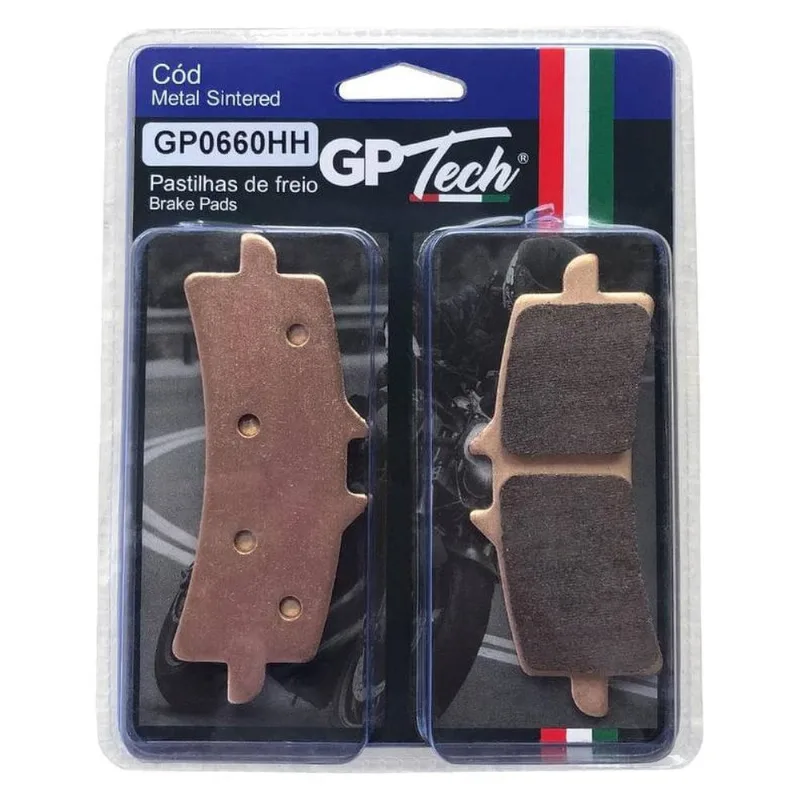 Pastilha Freio GP Tech 0660HH CBR 1000rr ABS 2014- Suzuki GSXR 600 Dianteira (MP)