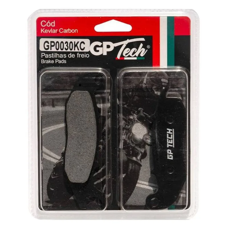 Pastilha Freio GP Tech 0030KC Titan 150 2009-13 / Fazer 250 2016 Dianteira (MP)