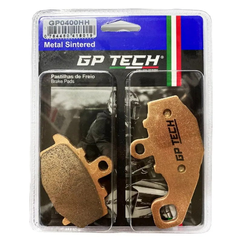 Pastilha Freio GP Tech 0400HH Kawasaki ZX6 / ER6-N / Versys 650 / Z 1000 Traseira (MP)