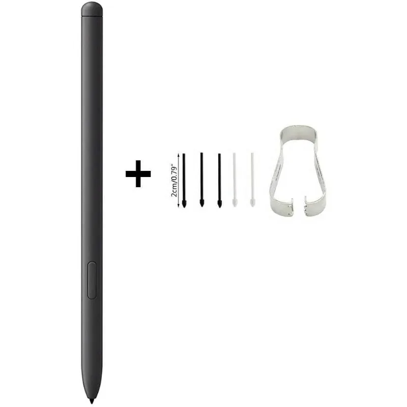 Caneta Tab S6 Lite + Pontas Para Galaxy Tab S6 Lite (ej-pp610) Em Cinza Oxford