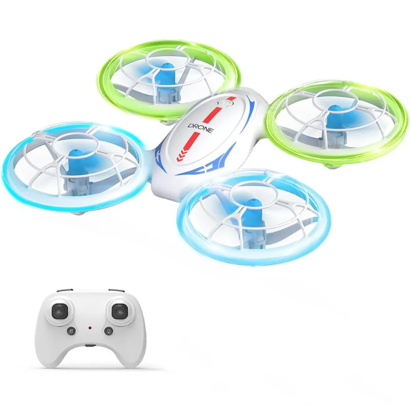 Mini Drones Led Para Voos Coloridos Trazem Diversão Para As Crianças - Intelli