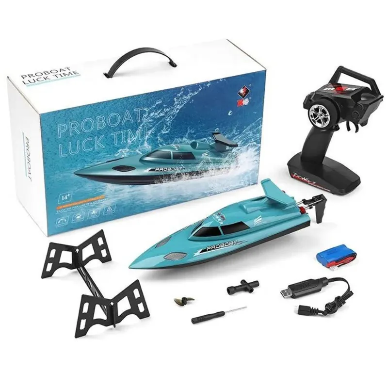 Lancha De Controle Remoto Wltoys Proboat Luck Time 21km/h