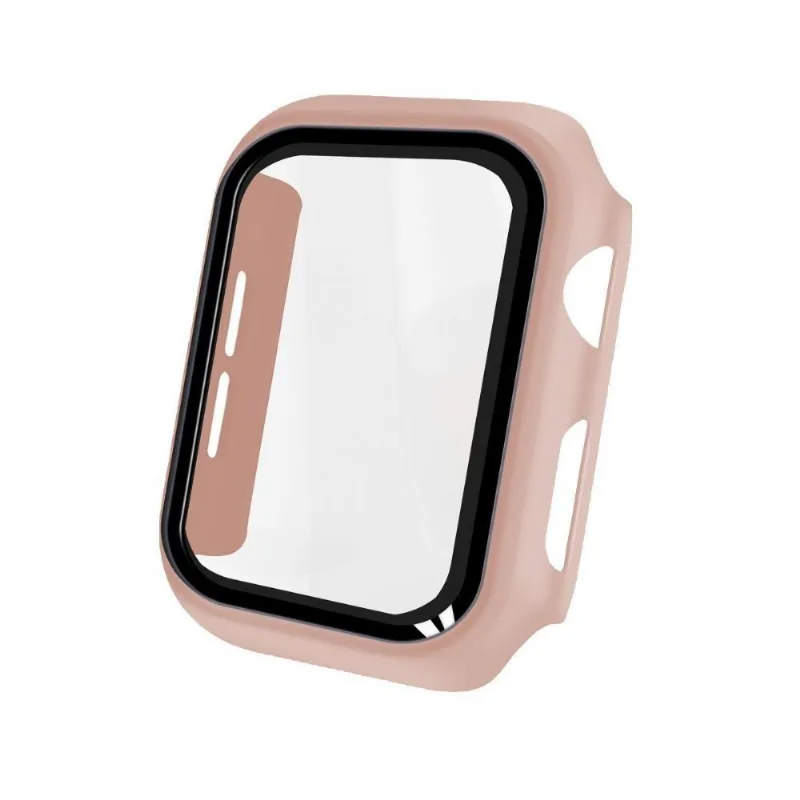 Case Para Apple Watch 38mm - Armor - Acompanha Película Integrada Na Case - Rosa - Gshield