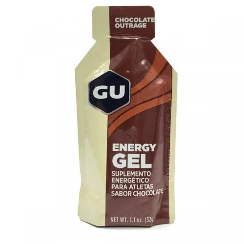 Energy Gel Sabor Chocolate Belga 32g Gu Energy - GU - Suplementos