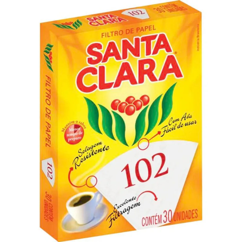Filtro de Papel para Café Santa Clara 102 30 un