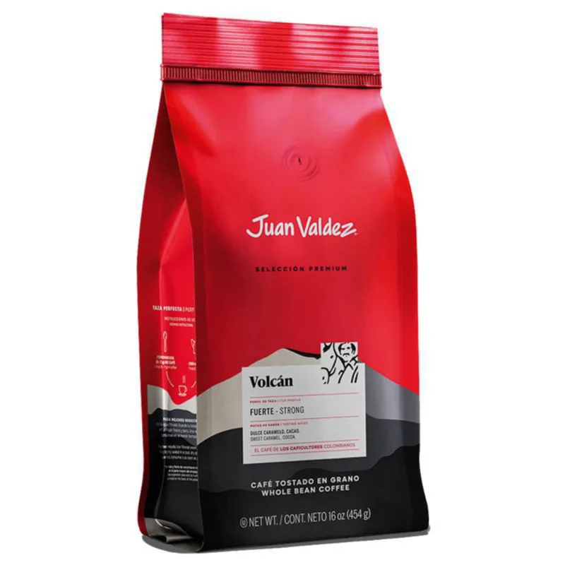 Café Grão Colombiano Juan Valdez Volcán Idem Espresso 454G