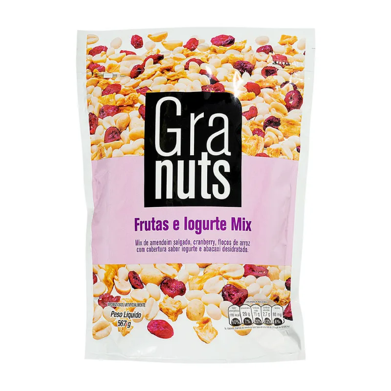 Mix de Cereais, Sementes e Frutas Secas Granuts Pacote 567g