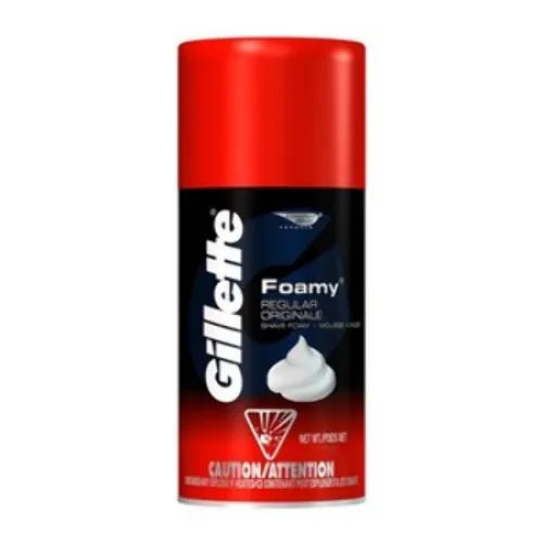 Espuma Barbear Gillette Foamy Pele Sensivel - VIZIR - Higiene E Beleza