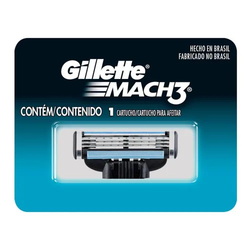 Carga Gillette Mach3 C/1 - GILLETTE MACH3