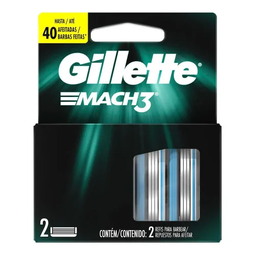 Carga Gillette Mach3 Selecao C/2 - GILLETTE MACH3