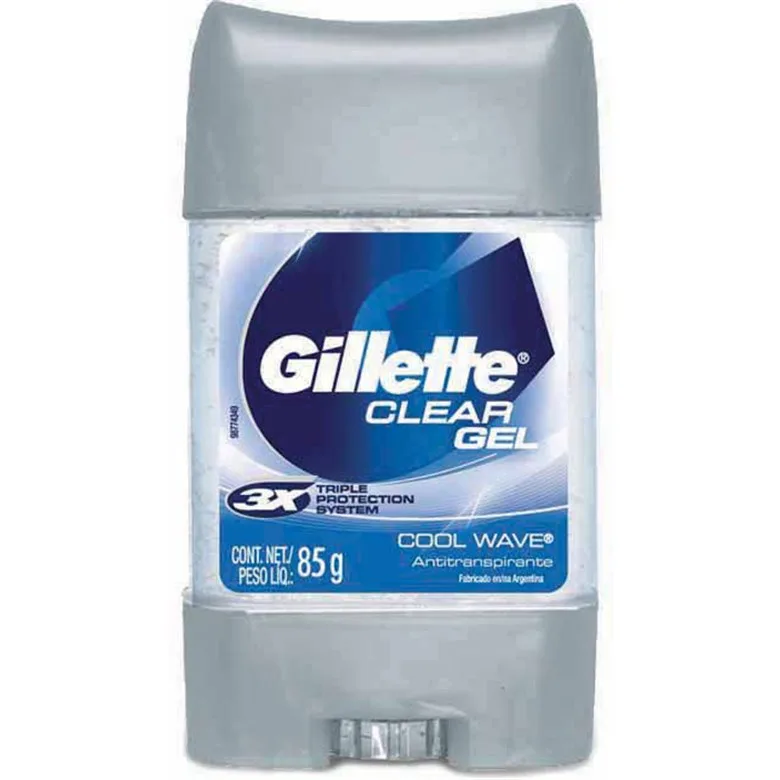 Antitranspirante Gel Endurance Cool Wave Gillette 82g - GILLETTE - Higiene E Beleza