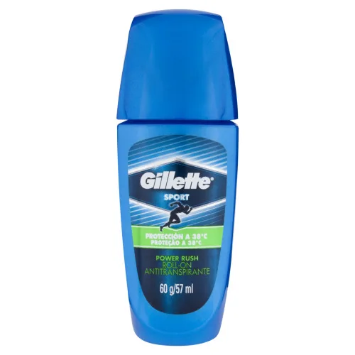 Antitranspirante Roll On Power Rush Gillette Sport 60g - GILLETTE