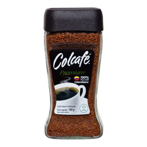 Cafe Soluvel Liofilizado Colcafe 100g - COLCAFÉ