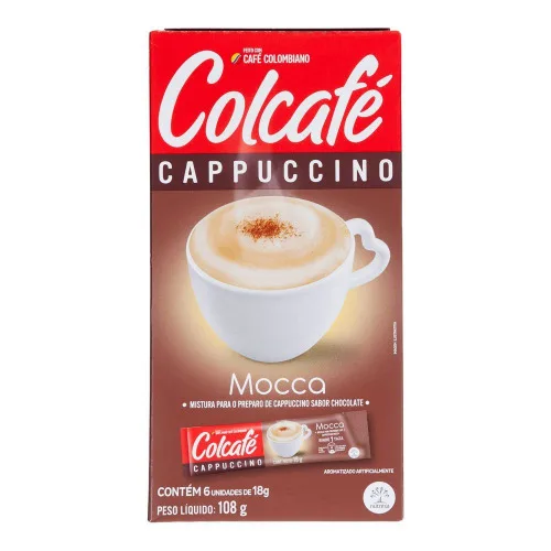 Cappuccino Mocca Colcafe 108g - COLCAFÉ - Mercearia
