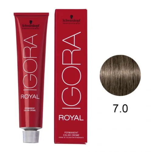 Tint Igora Royal N 7 0 Lro Média - ROYAL - Higiene E Beleza