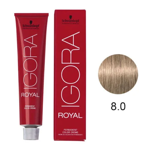 Tint Igora Royal N 8 0 Lro Cl - ROYAL - Higiene E Beleza