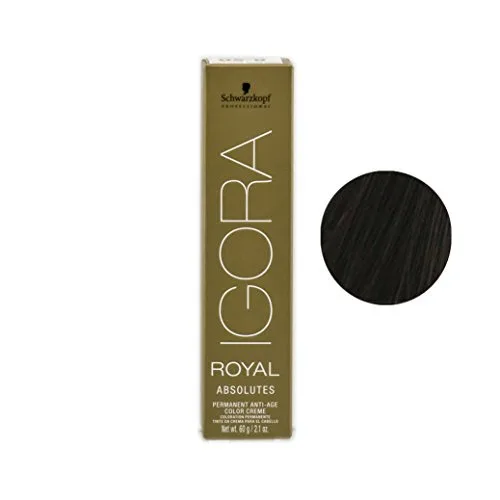 Tint Igora Absolutes N.6 580 Lro Esc Dour Verm - SCHWARZKOPF PROFESSIONAL - Higiene E Beleza