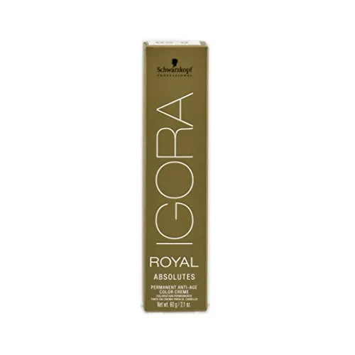 Tint Igora Absolutes N.4 50 Cast Med Dour Nat - SCHWARZKOPF PROFESSIONAL