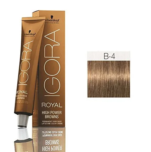 Tint Igora Hpb N.b 4 Marrom Bege - SCHWARZKOPF PROFESSIONAL