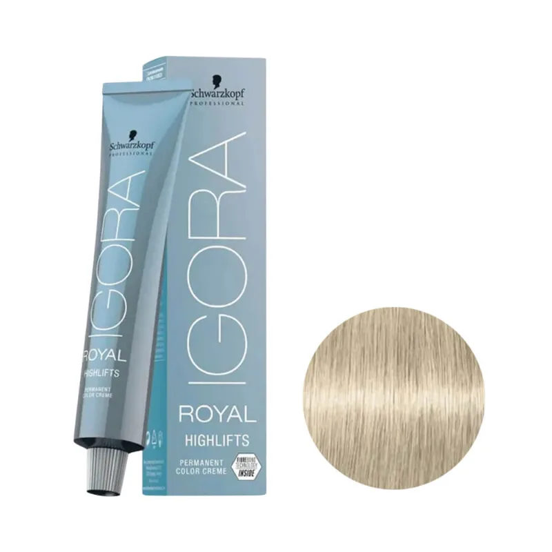 Coloração Igora Highlifts 10-1 Louro Ultra Claro Cinza Tint Igora 60ml Highliftsr 10-1 Cla.Cinza