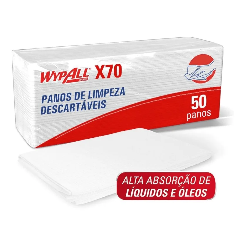 CONS-TOALHA PAP M-USO WIPER PC X-70 50F INTERF