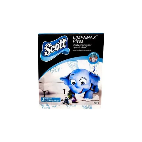 Pano P/piso Scott Limpamax C/2 - SCOTT