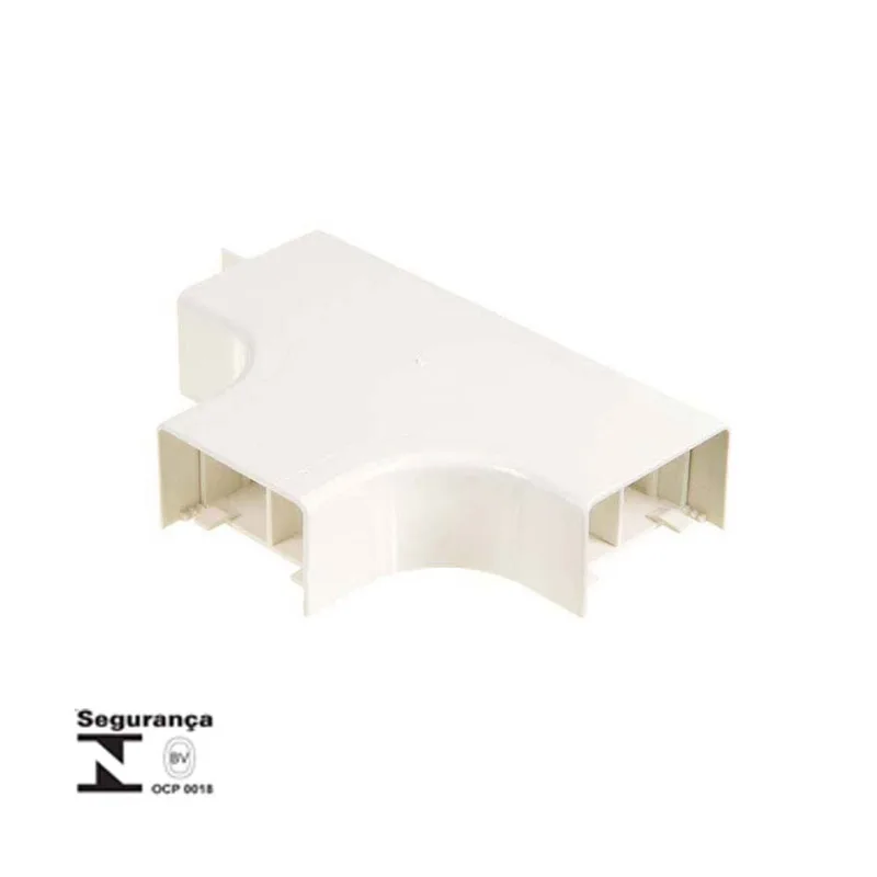 Derivação T 60x13mm para piso cinza Dexson Schneider